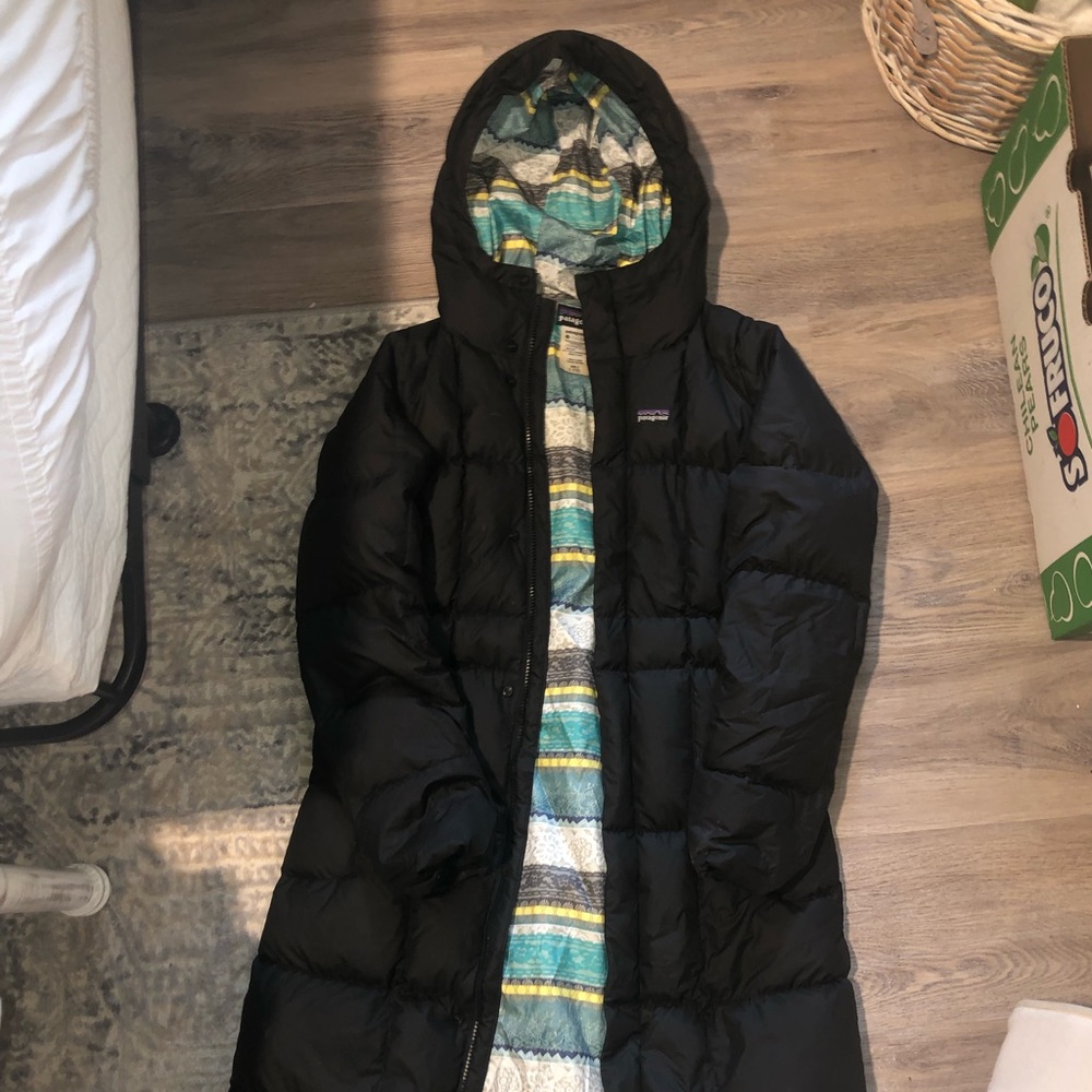 Patagonia Girls Long Down Coat